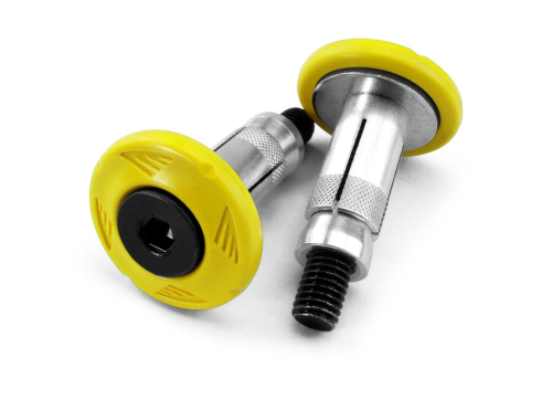 Cycra - Cycra Grip Armor Bar End Protectors - Yellow - 1CYC-0010-55