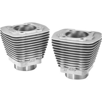 S&S Cycle - S&S Cycle Evolution-Style Aluminum Cylinders - 3-5/8in. Bore - Natural - 91-7200
