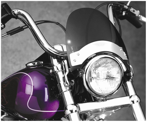 National Cycle - National Cycle Dark Smoke Sport Windshield - 24020