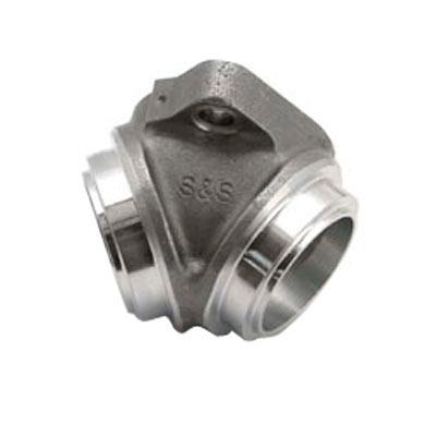 S&S Cycle - S&S Cycle Intake Manifold for Shovelheads - Band Type - without VOES - +.200in. - 16-1304