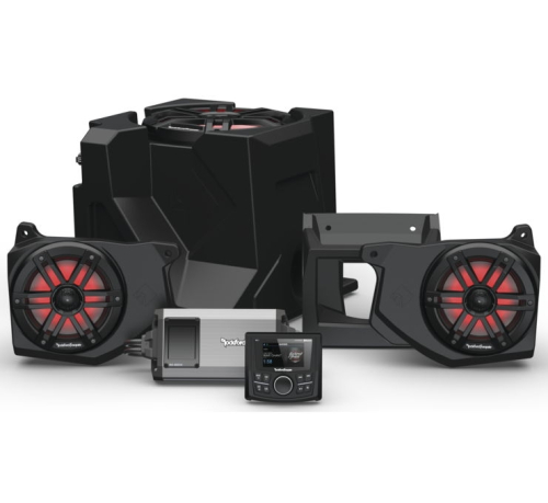 Rockford Fosgate - Rockford Fosgate Stage 3 Element Ready Audio Systems for Polaris Ranger - RNGR18-STG3