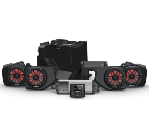 Rockford Fosgate - Rockford Fosgate Stage 4 Element Ready Audio Systems for Polaris Ranger - RNGR18-STG4