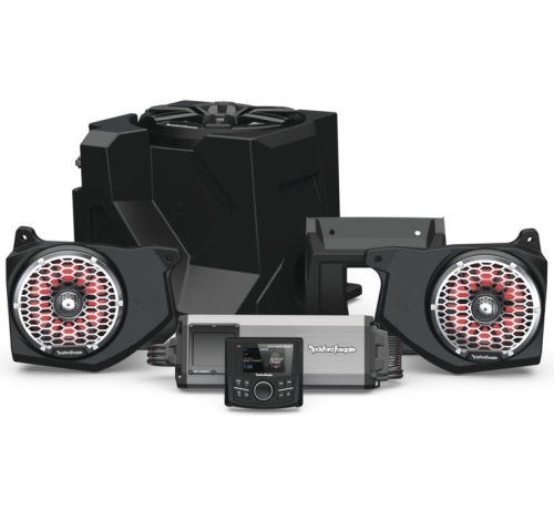 Rockford Fosgate - Rockford Fosgate Stage 5 Element Ready Audio Systems for Polaris Ranger - RNGR18-STG5