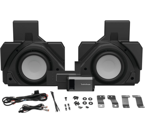Rockford Fosgate - Rockford Fosgate Gen3 Element Ready Rear Seat Dual Subwoofer Kit for Can-Am -  10in. - X317MAX-RSS