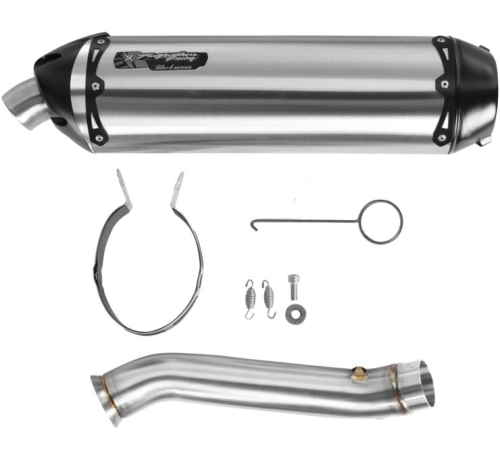 Two Brothers Racing - Two Brothers Racing Slip-On System - S1R Style - Carbon Fiber - 005-5230409-S1B