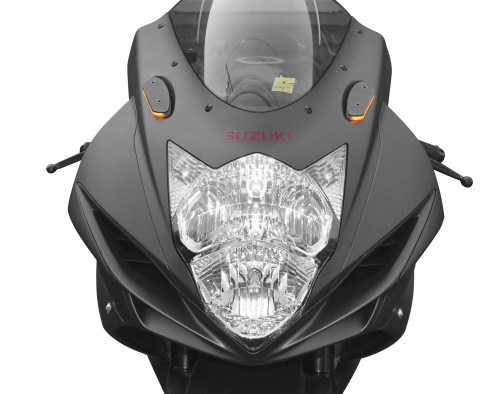 New Rage Cycles - New Rage Cycles Mirror Block Off Turn Signals - GSXR-MBO