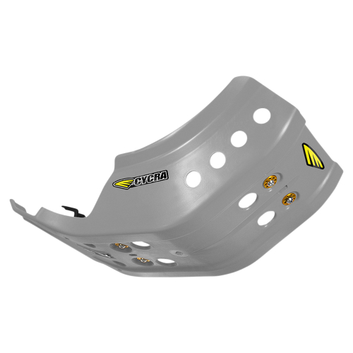 Cycra - Cycra Full Coverage Skid Plate with Hard Mounts - Gray - 621480