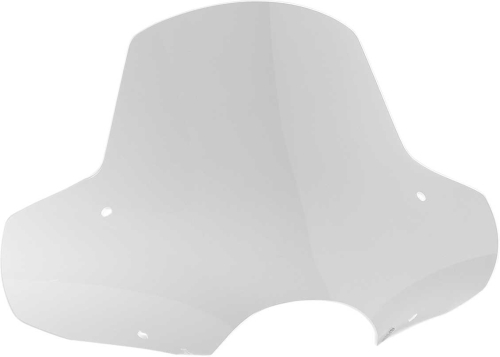 Memphis Shades - Memphis Shades Malibu 4-Point Mount Windshield - Clear - MEM2310