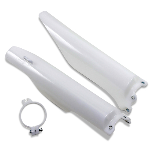 UFO Plastics - UFO Plastics Fork Slider Protectors - White - KA03760280