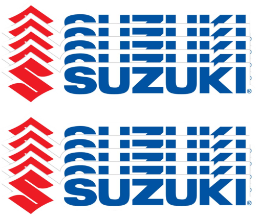 DCOR - DCOR Suzuki OEM Decal - 10-pk. - 6in. - 40-40-107