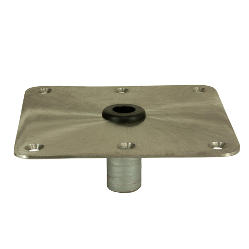 Springfield Marine - Springfield KingPin&trade; 7" x 7" - Stainless Steel - Square Base