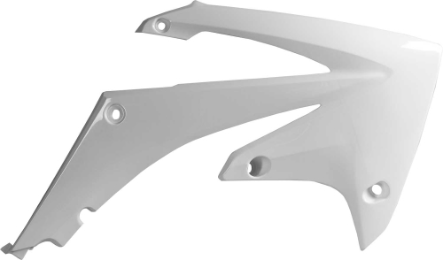 Polisport - Polisport Radiator Shroud - White - 8412700002