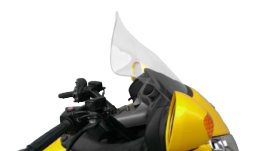 Klock Werks - Klock Werks 14in./18in. Flare Windshield - Dark Smoke - KW05-04-0251