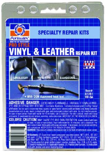 Permatex - Permatex Pro Style Vinyl & Leather Repair Kit - 81781