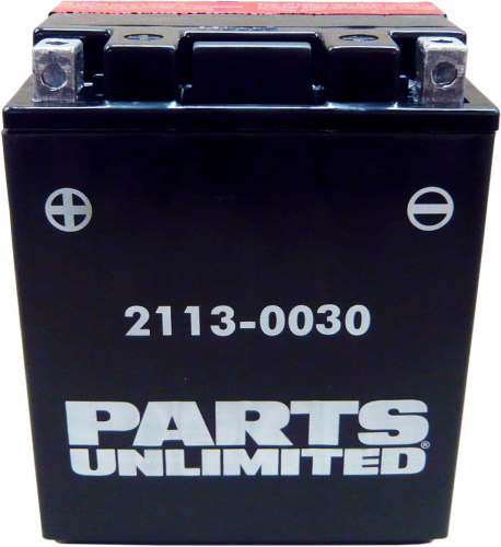 Parts Unlimited - Parts Unlimited AGM Maintenance-Free Battery - CTX14AH-BS