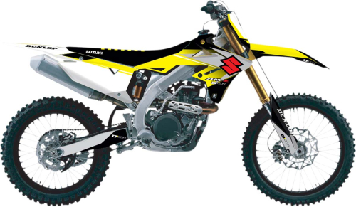 DCOR - DCOR COR 9 Suzuki Complete Graphics Kit - White - 20-40-452