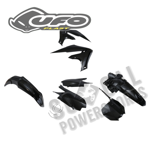 UFO Plastics - UFO Plastics Complete Body Kit - Black - YAKIT321-001