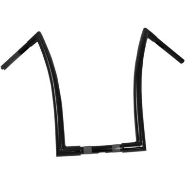 Todds Cycle - Todds Cycle 1 1/4in. Strip Handlebar - 20in. - Gloss Black - 0601-3977