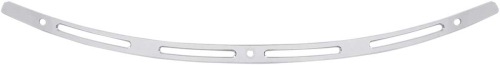 Memphis Shades - Memphis Shades Stainless Steel Slots Windshield Trim - Polished - MEM0945