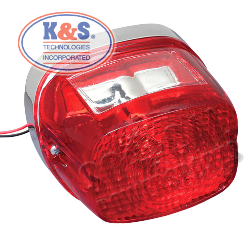 K&S Technologies - K&S Technologies Tail Light Assembly - HD Style - 25-5049