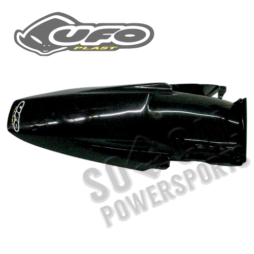 UFO Plastics - UFO Plastics Enduro Rear Fender without Light - Black - KT03067-001