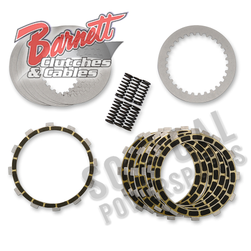Barnett - Barnett Complete Dirt Digger Clutch Kit - Carbon Fiber - 303-90-20070