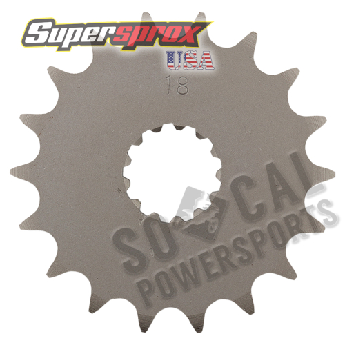 Supersprox - Supersprox Countershaft Steel Front Sprocket - 18T - CST-1183-18-2