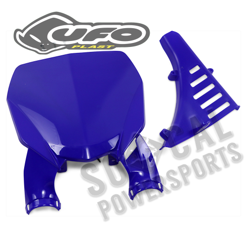 UFO Plastics - UFO Plastics Stadium Number Plate - Reflex Blue - YA04873-089