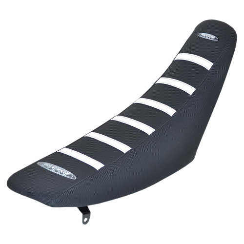 SDG - SDG 6-Rib Gripper Seat Cover - Black Cover/White Ribs - 95958WK