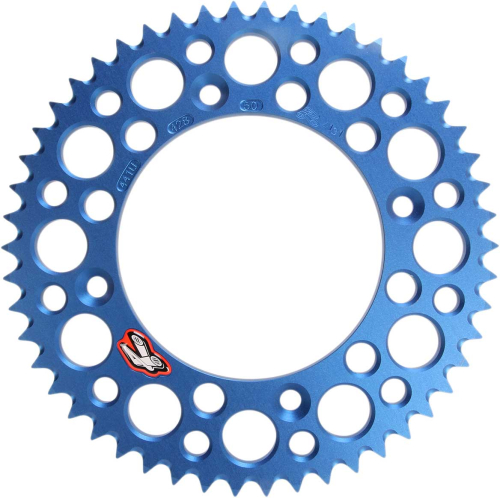 Renthal - Renthal Ultralight Rear Sprocket - 50T - Blue - 441U-428-50GPBU