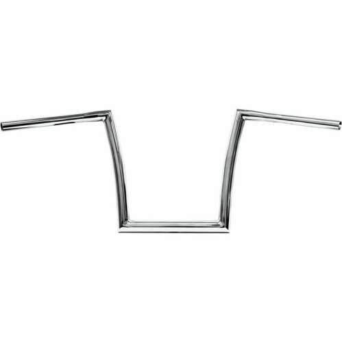Todds Cycle - Todds Cycle 1-1/4in. Strip Handlebar - 14in. - Chrome - 0601-3132