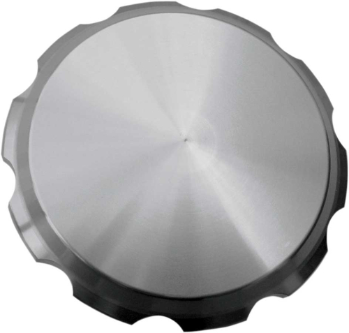 Joker Machine - Joker Machine Serrated Billet Gas Cap - Smooth - Clear Anodized - 10-442S