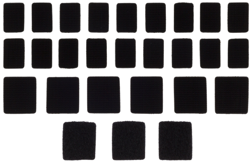 POD - POD KX Velcro Set for Knee Brace - Bilateral - Black - KP400-001-OS