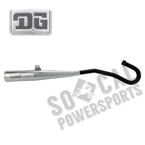 DG Performance - DG Performance RCM Exhaust System - Alloy - 06-6521