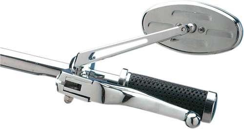 Drag Specialties - Drag Specialties Stealth II Mirror Longer Stem - Standard - 302152-BC3N-BX2