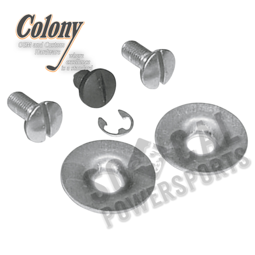 Colony - Colony Tool Box Mounting Kit - Cadmium - 2003-6