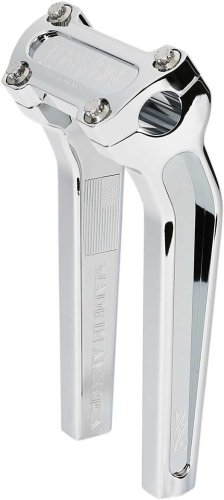Thrashin Supply Company - Thrashin Supply Company Pullback Handlebar Riser Kit without Gauge Cutout - 9-1/2in. - Chrome - TSC-9525-3