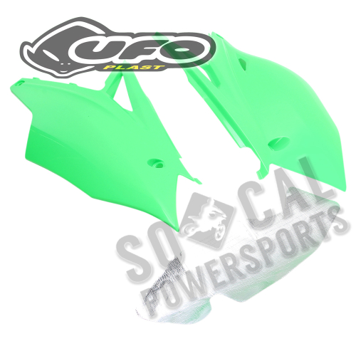 UFO Plastics - UFO Plastics Side Panels - Neon Green - KA04737-AFLU