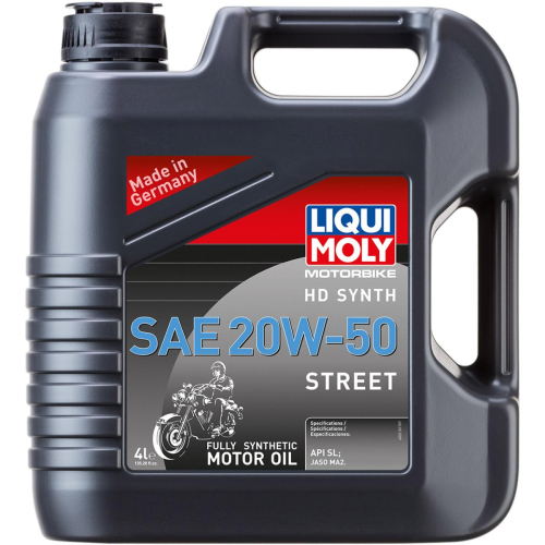 Liqui Moly - Liqui Moly HD Synth Street Motor Oil - 20W-50 - 4L - 20102