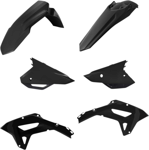Acerbis - Acerbis Plastic Kit - Black - 2861790001