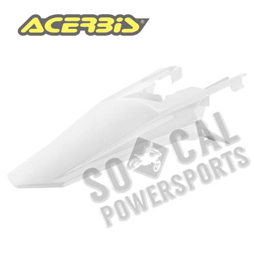 Acerbis - Acerbis Rear Fender - White 20 - 2685996811
