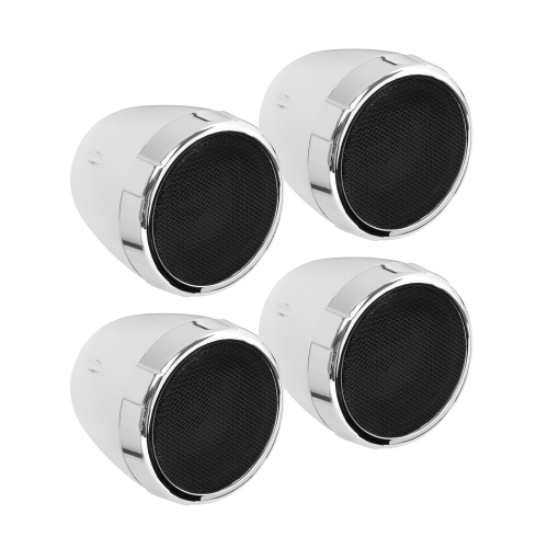 Boss Audio - Boss Audio 4 Speakers Kit - 3in - Chrome - MC475BA
