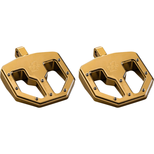 Pro-One Performance - Pro-One Performance BMX V1 Billet Footpeg - Gold - 500761TIN