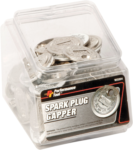 Performance Tools - Performance Tools Spark Plug Gapping Tool with Fish Bowl Counter Display - 50/pk - W3204
