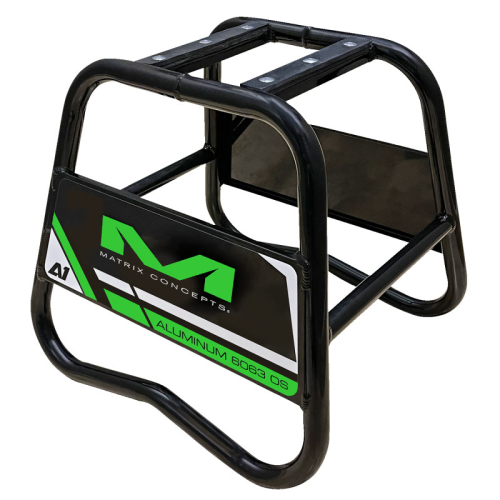 Matrix Concepts LLC - Matrix Concepts LLC A1 Aluminum Stand - Black/Green - A1-105