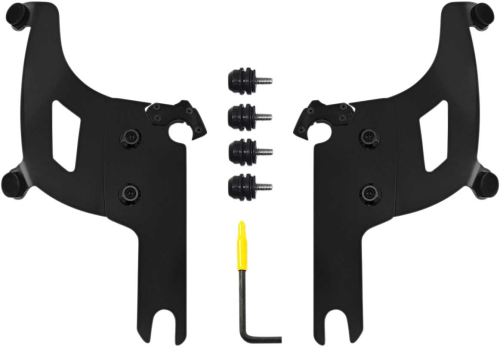 Memphis Shades - Memphis Shades Trigger-Lock Mount Kit for Bullet Fairing - Black - MEB2042