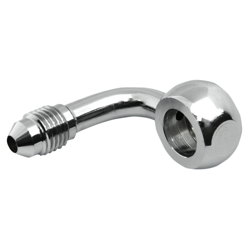 Magnum - Magnum 10mm Banjo X AN-3 Brake Line Fitting - 90 Deg. - Chrome - 1703-20