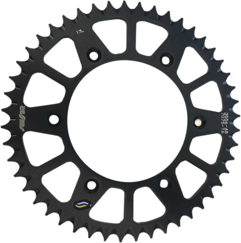 Sunstar - Sunstar Steel Rear Sprocket - 48T - Black - 5-355648BK