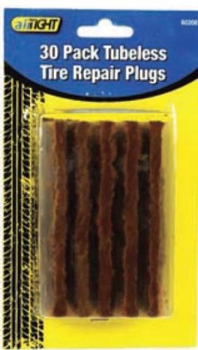 Performance Tools - Performance Tools Tubeless Tire Repair Plugs - 30pk - 60208