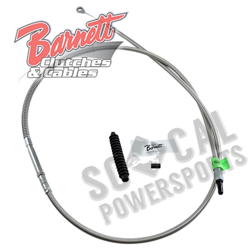 Barnett - Barnett Stainless Clear-Coated Clutch Cable (+6in.) - 102-30-10036-06